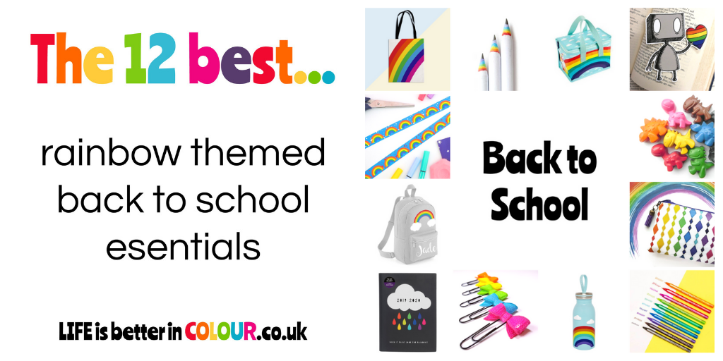 Colourful Back To School Essentials