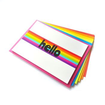 Hello Rainbow Postcard Set