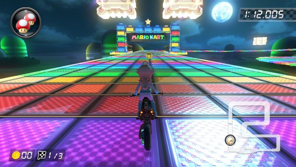 Rainbow Road Mario Kart Deluxe