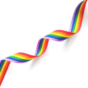 Rainbow Ribbon - 15mm wide