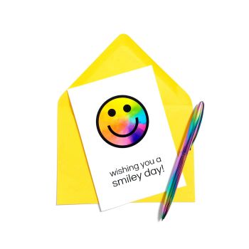 Smiley Face Greetings Card