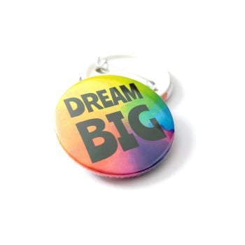 Dream Big Rainbow Pin Badge 