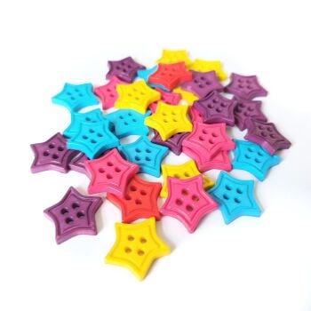 Assorted Mini Star Buttons