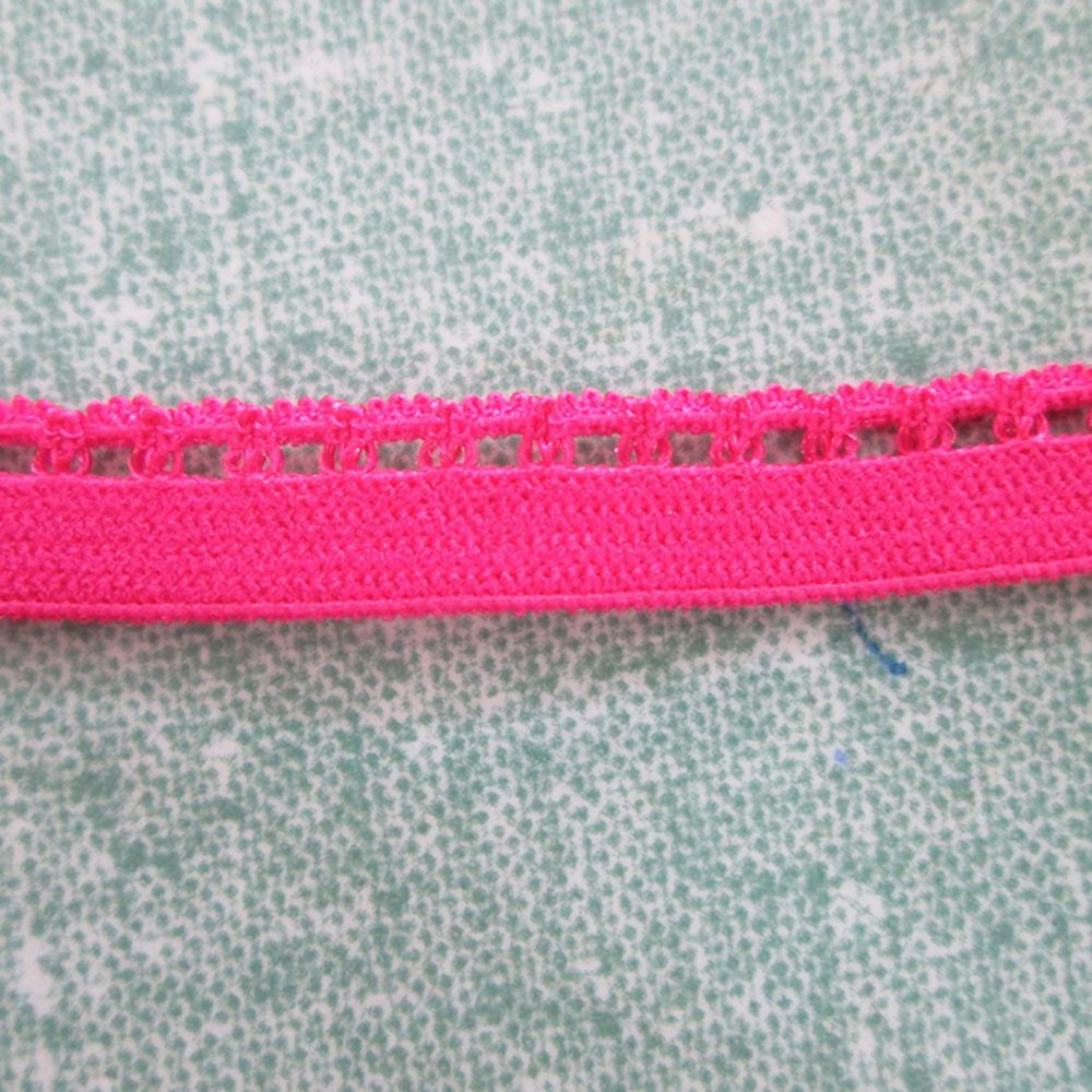 Elastic - Pink Looped 