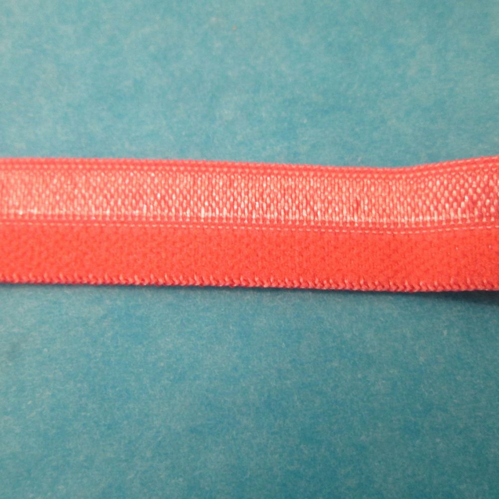 Fold over elastic - pink