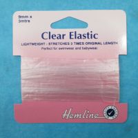 Hemline Clear Elastic 