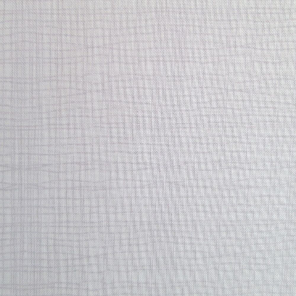 Crosshatch Check Fabric - pale pink Fabric - by Inprint