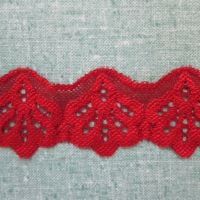 Stretch Lace - Red