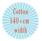 Cotton 140+cm