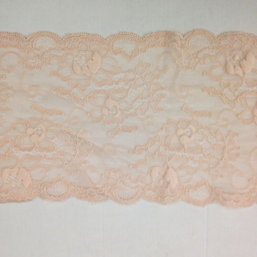 Wide Stretch Lace - Pink 