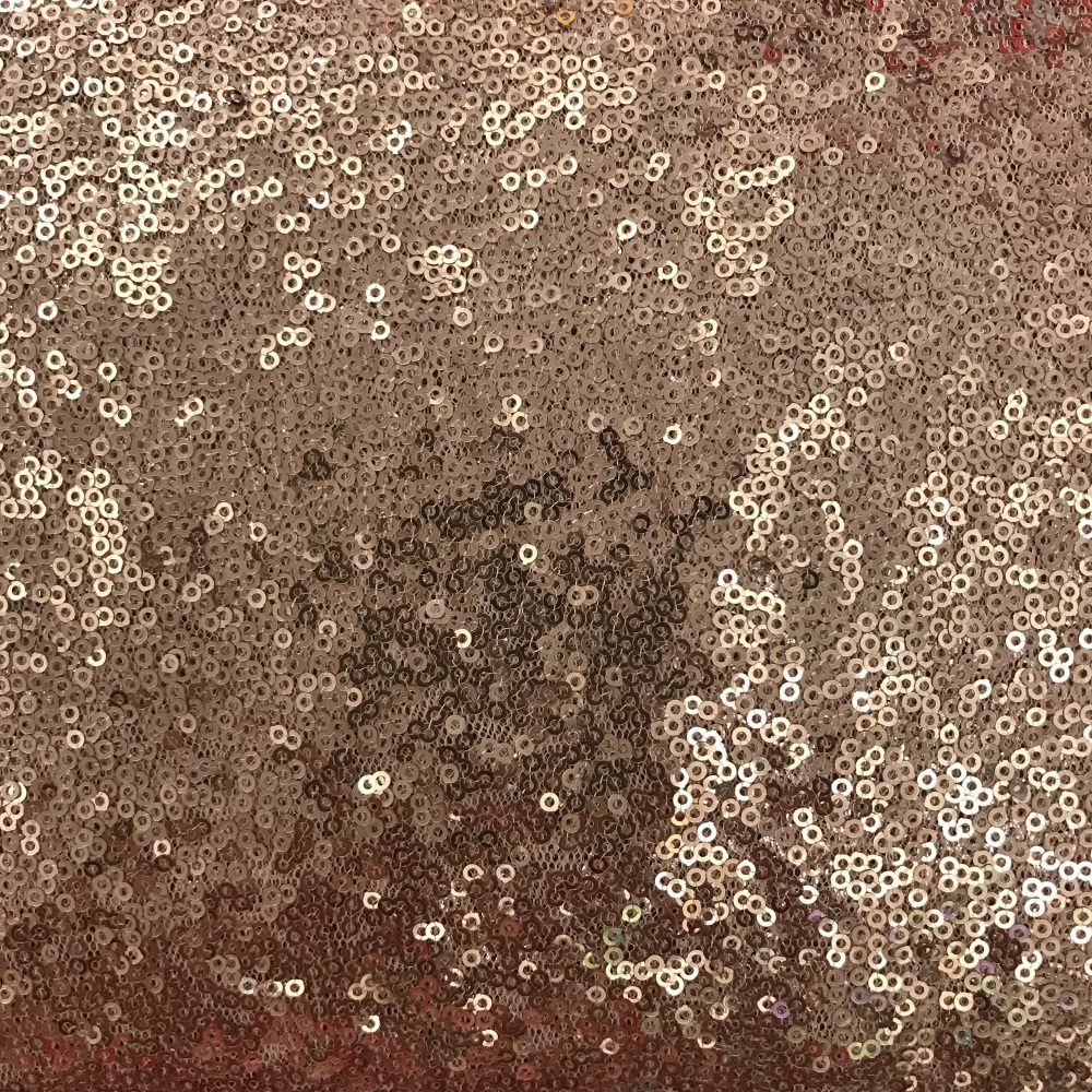 Sequin Fabric - Champagne