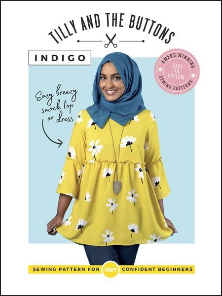 Tilly and Buttons - Indigo Sewing Pattern
