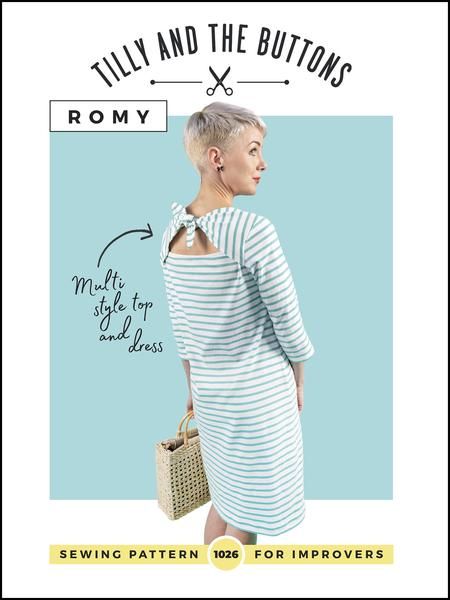 Tilly and Buttons - Romy  Dress and Top Sewing Pattern