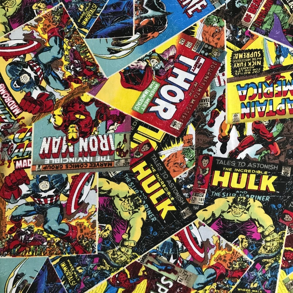 Marvel Comic Book by Craft Cotton Company