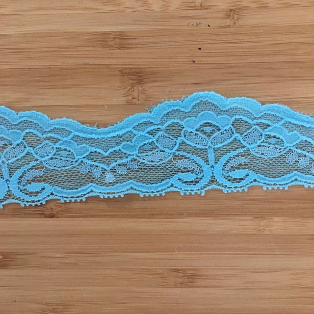Stretch Lace - Turquoise