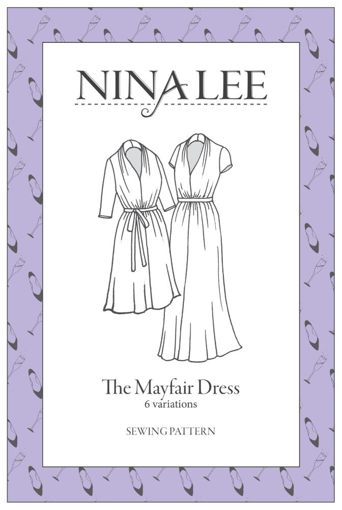 Nina Lee - The Mayfair Dress  Sewing Pattern