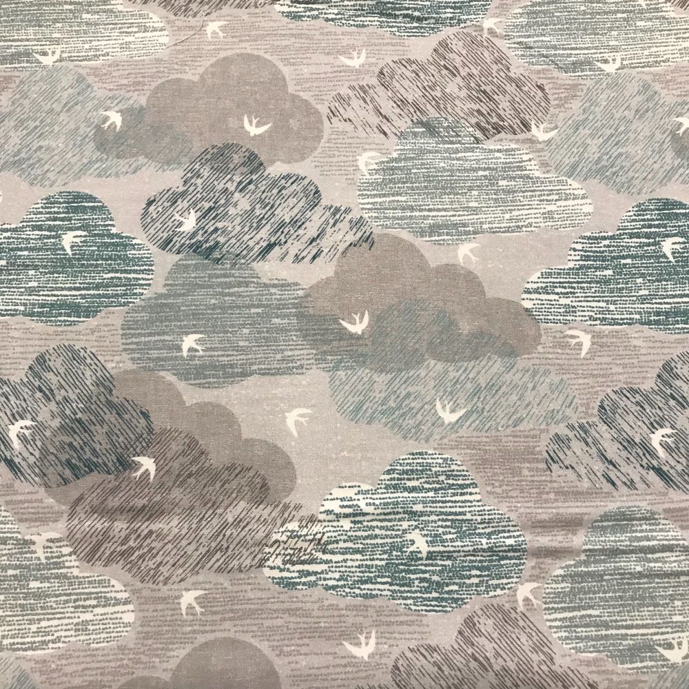 Elements - Clouds-  Cotton Fabric by Dashwood