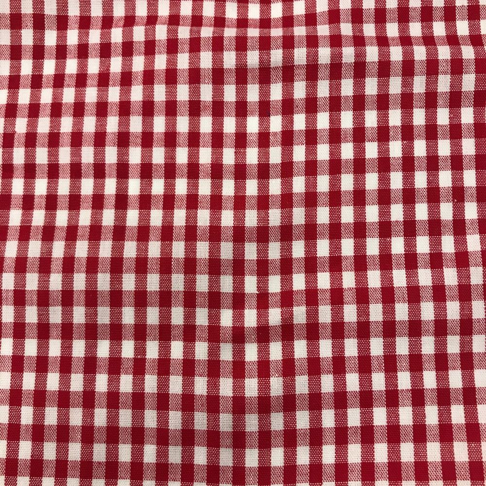 Gingham -Yarn Dyed -Red