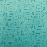 Back to Basics - Azure  Cotton Fabric by Dashwood
