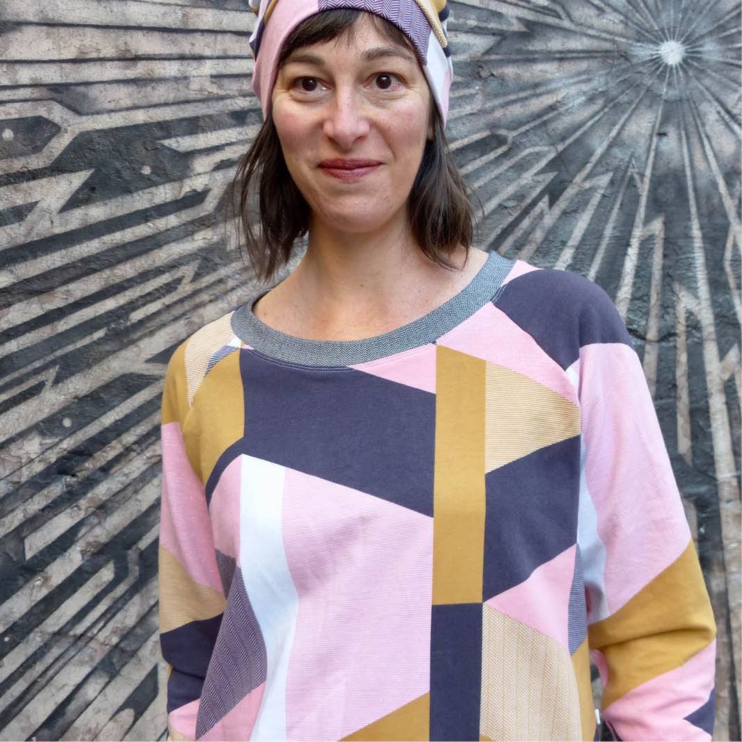 Boxy Raglan Sweatshirt Sewing Pattern
