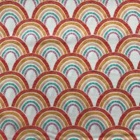 Good Vibes - Rainbows - Cotton Fabric by Dashwood 