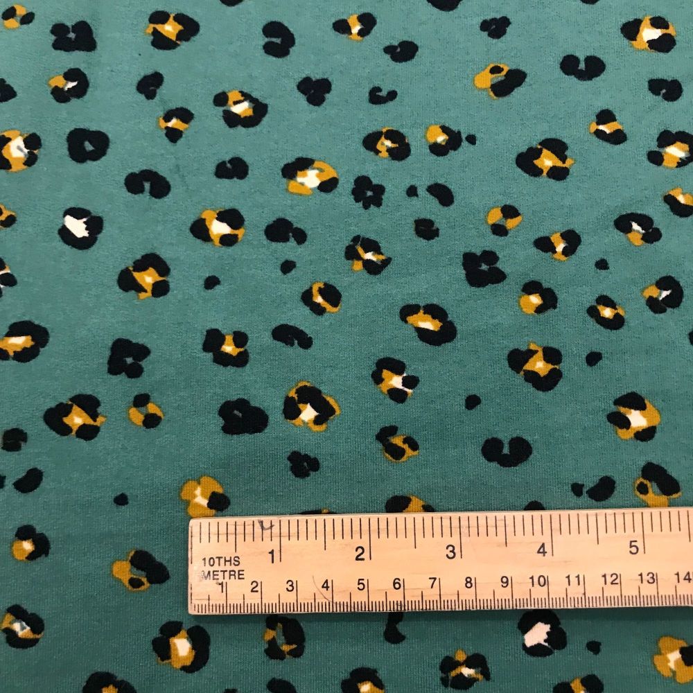 Animal Print- Brushed backed Jersey