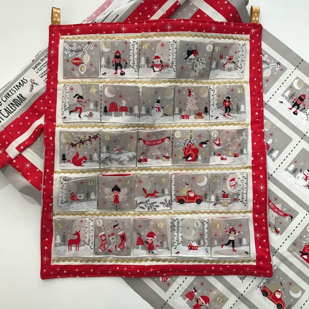 Advent Calendar -Christmas Panel Making Kit.