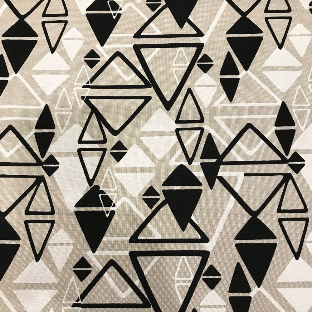 Canvas Cotton - Multi Triangles