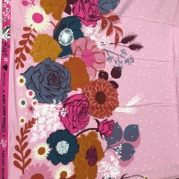 Ruby Star Society - Rise Border print- Pink