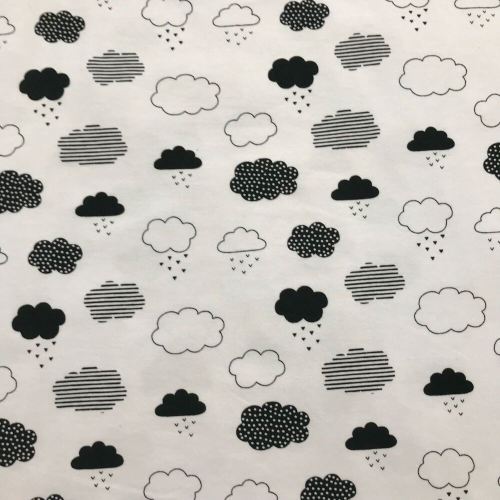 Jersey - Clouds- cotton