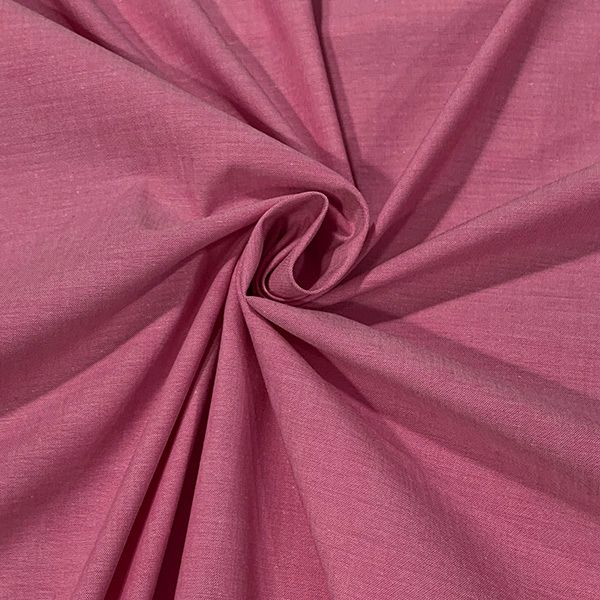 Chambray -Yarn Dyed - Fuscia