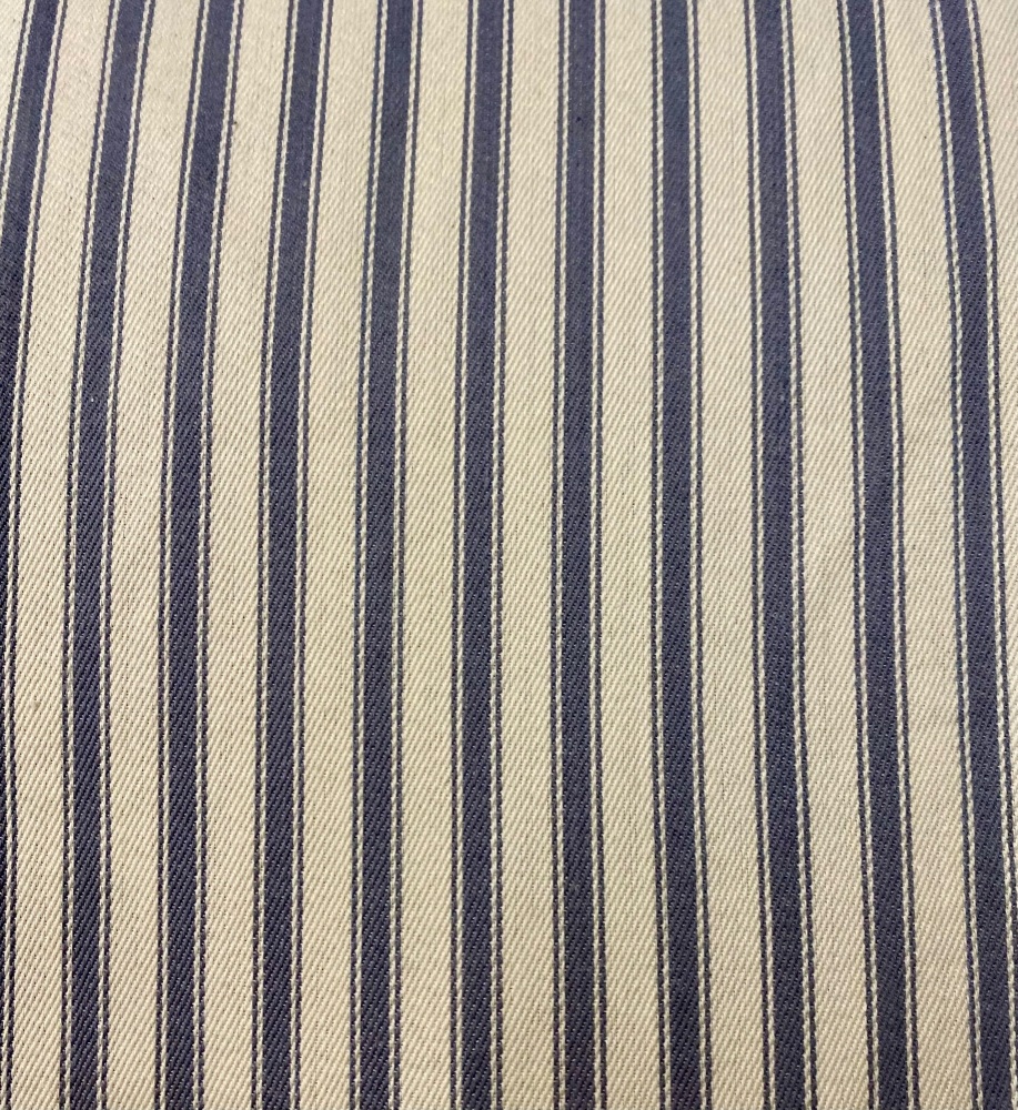 Cotton Ticking - GREY