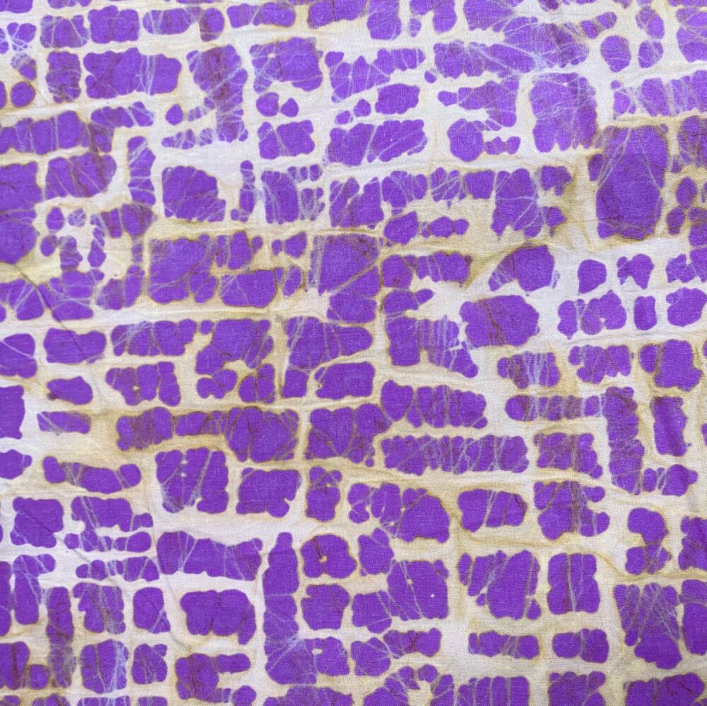 Batik Cotton - Purple/Pink