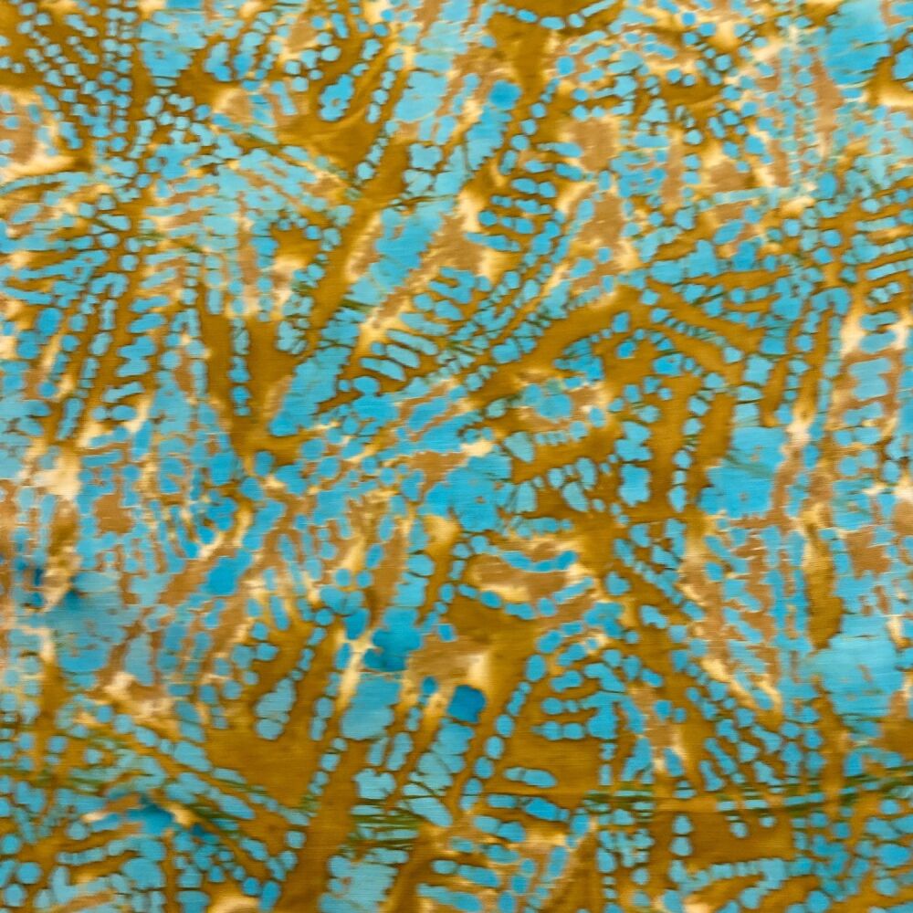 Batik Cotton - Turquoise