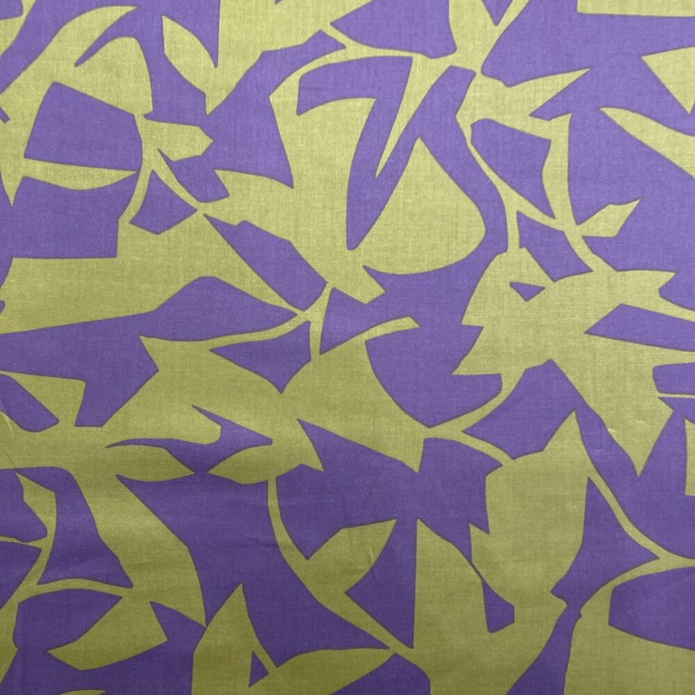 Cotton Sateen - Abstract