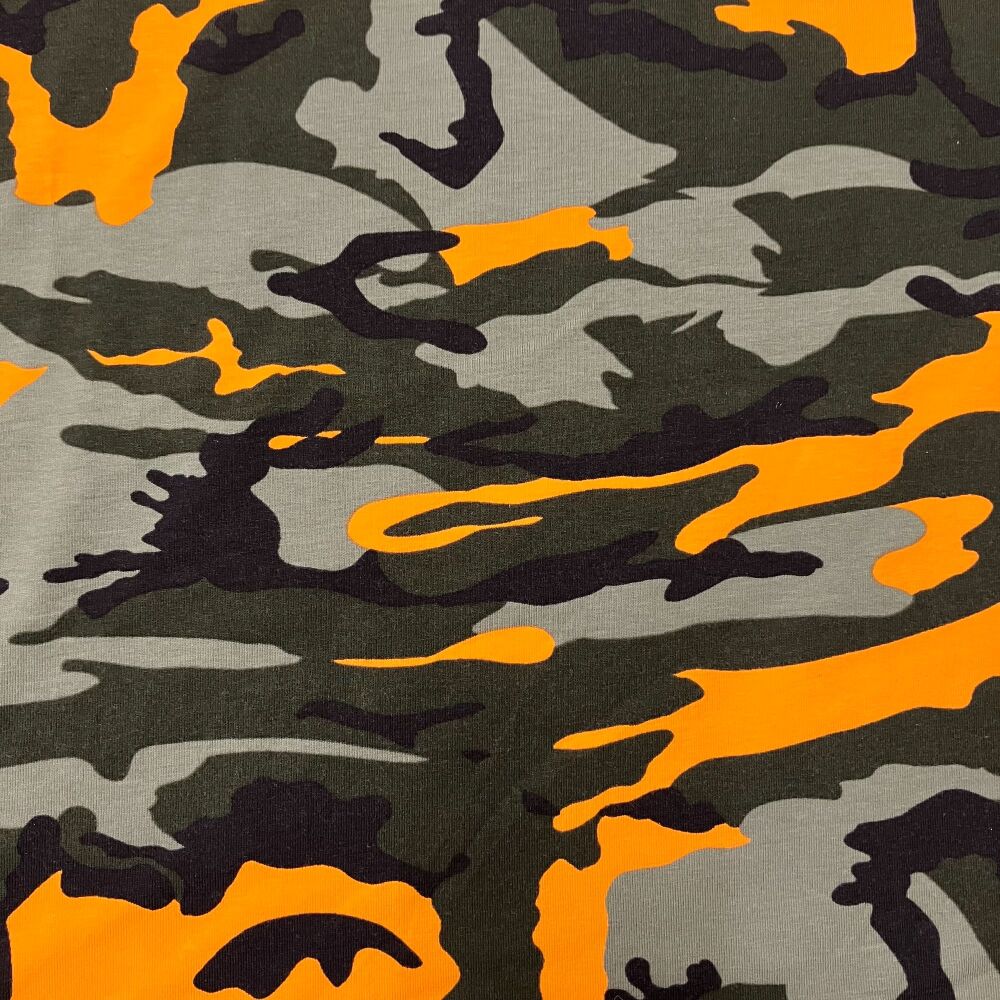 Cotton Jersey - Camo