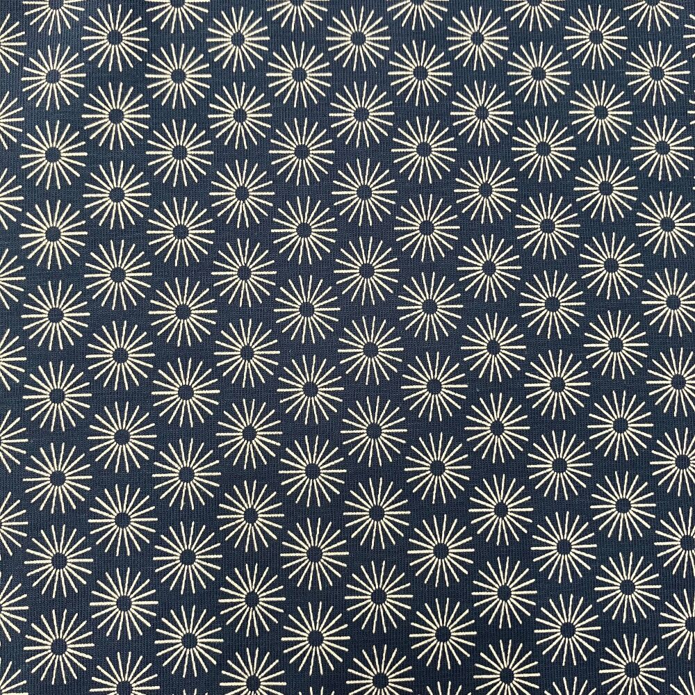 Cotton Jersey - Daisy Flower