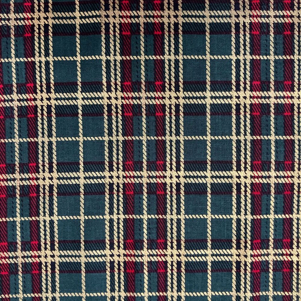 Christmas Fabric - Plaid Check