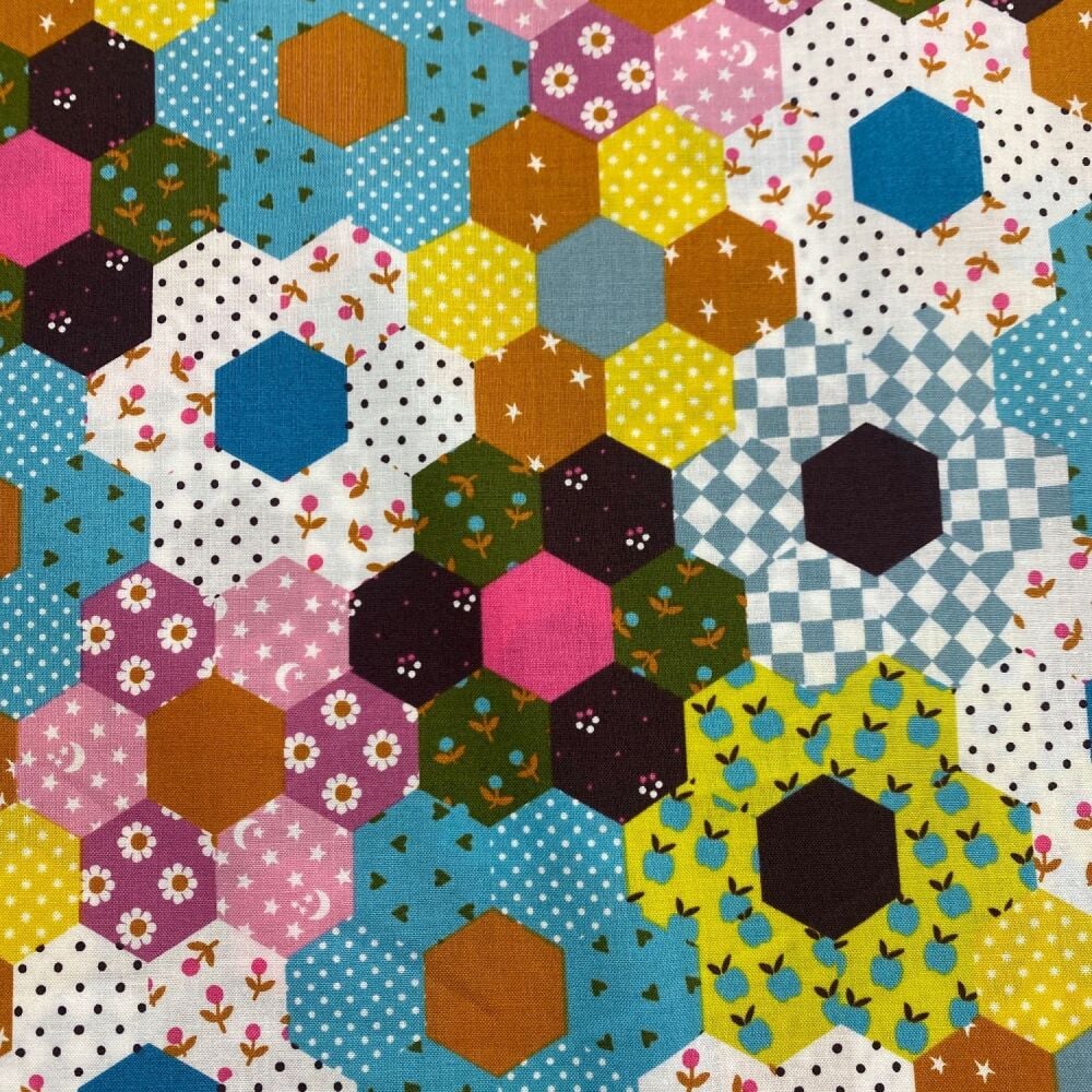 Ruby Star Society - Catnap - Hexagons