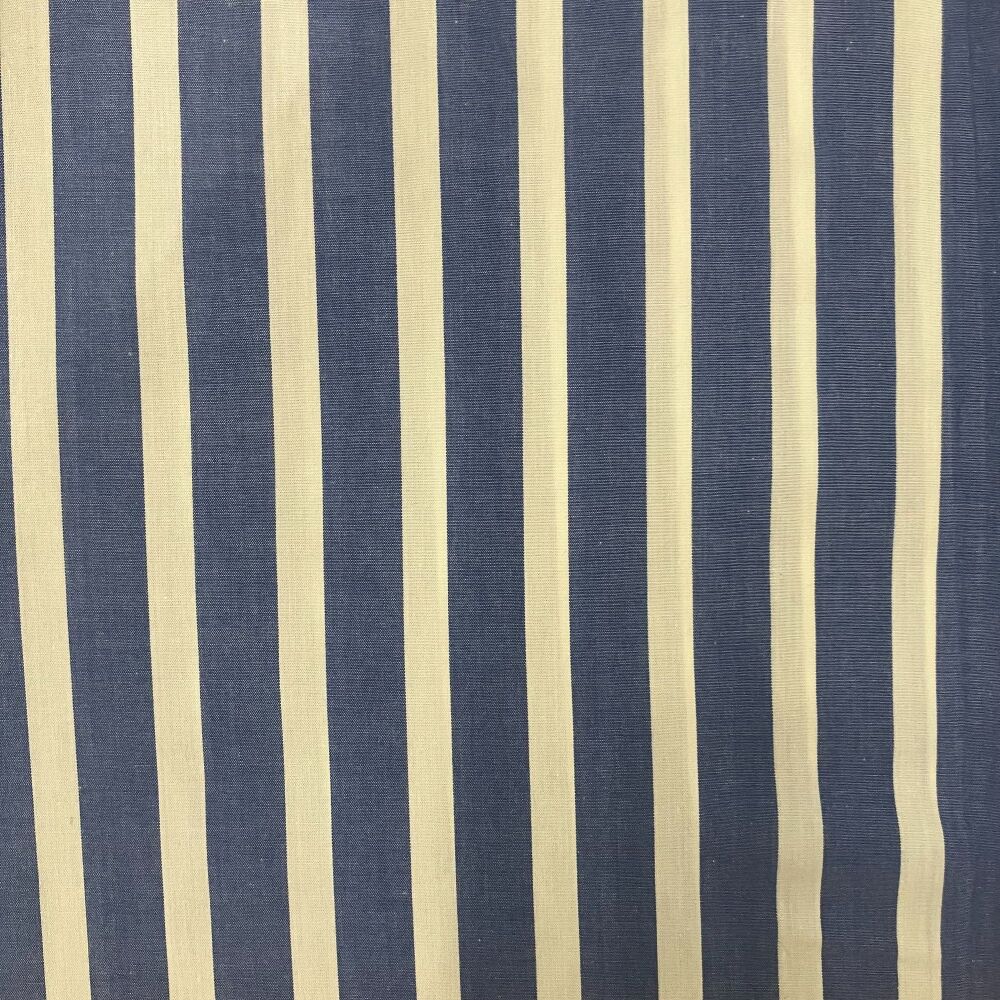 Blue and White Stripe