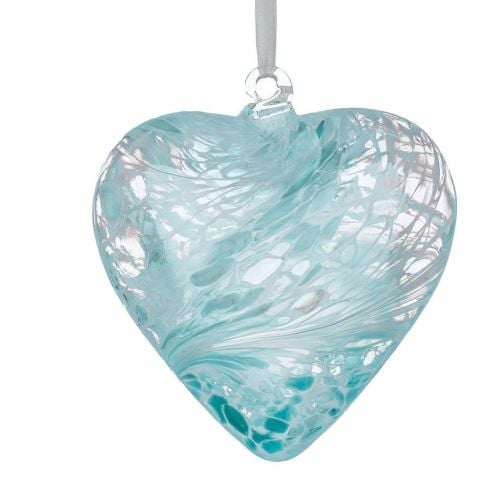 Friendship Heart 8cm pastel blue
