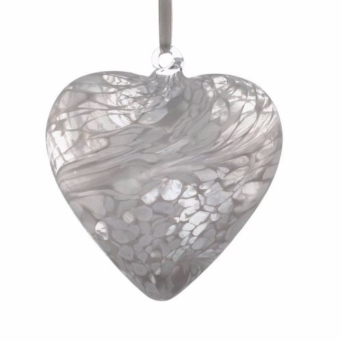 Friendship Heart 8cm white