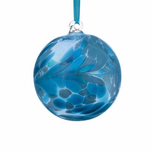 Birthstone Ball 10cm December turquoise