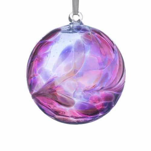 Birthstone Ball 10cm February amethyst