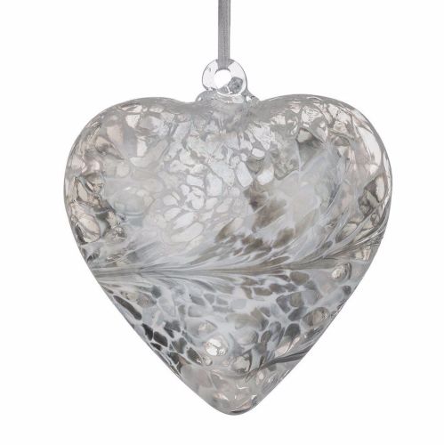 Friendship Heart 8cm silver