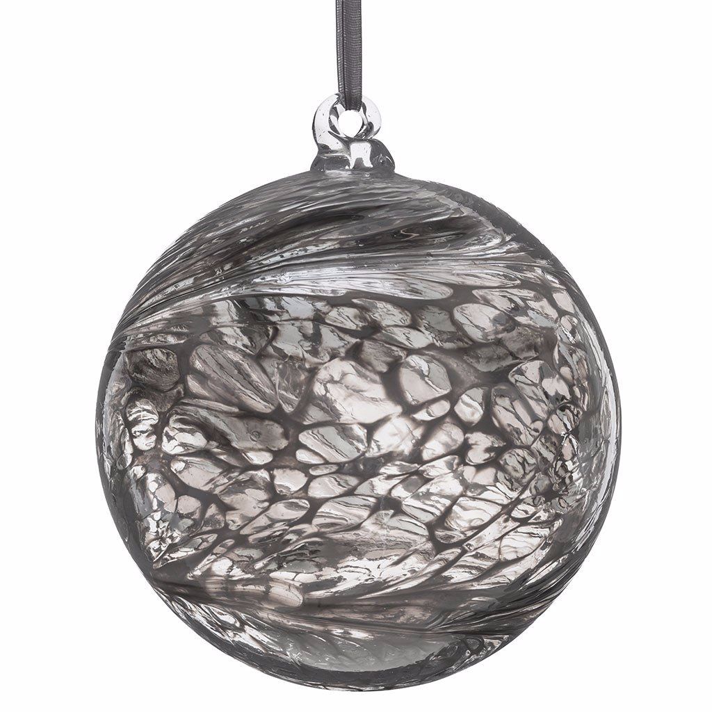 Friendship Ball 10cm wedding silver