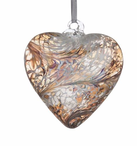 Friendship Heart 8cm gold