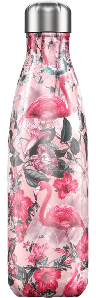 CHILLY'S BOTTLE 500ML - [TROPICAL] FLAMINGO