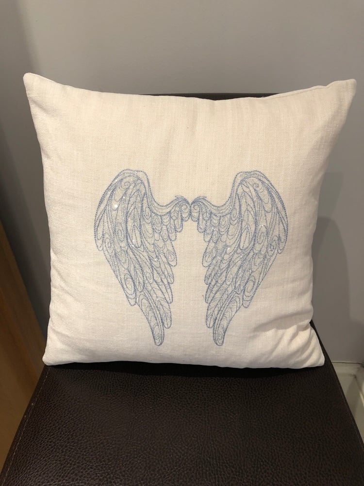 Angel Wings Cushion - Various colours