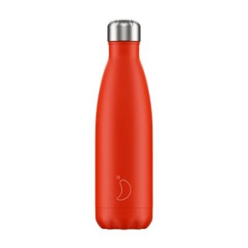CHILLY'S BOTTLE 500ML - NEON RED
